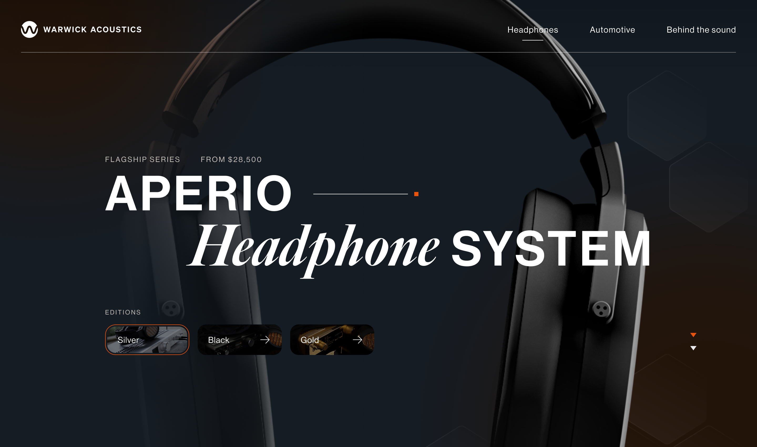Headphones UI
